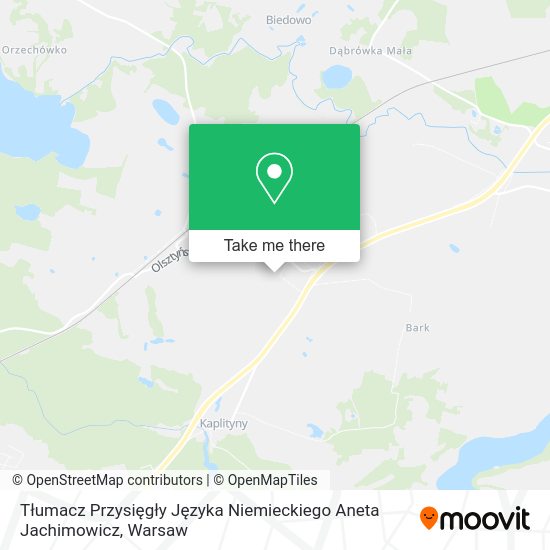 Tłumacz Przysięgły Języka Niemieckiego Aneta Jachimowicz map