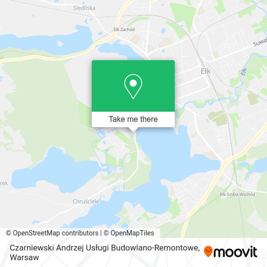 Czarniewski Andrzej Usługi Budowlano-Remontowe map