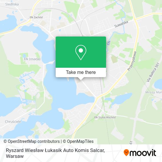 Ryszard Wiesław Łukasik Auto Komis Salcar map