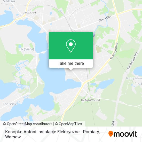 Карта Konopko Antoni Instalacje Elektryczne - Pomiary