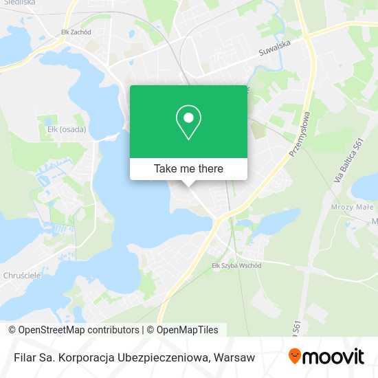 Filar Sa. Korporacja Ubezpieczeniowa map