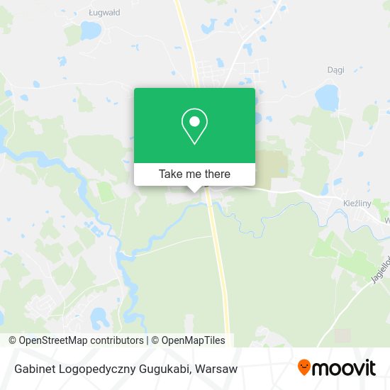 Gabinet Logopedyczny Gugukabi map