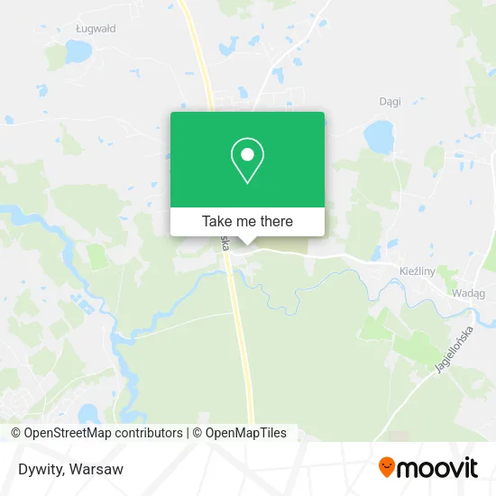 Карта Dywity