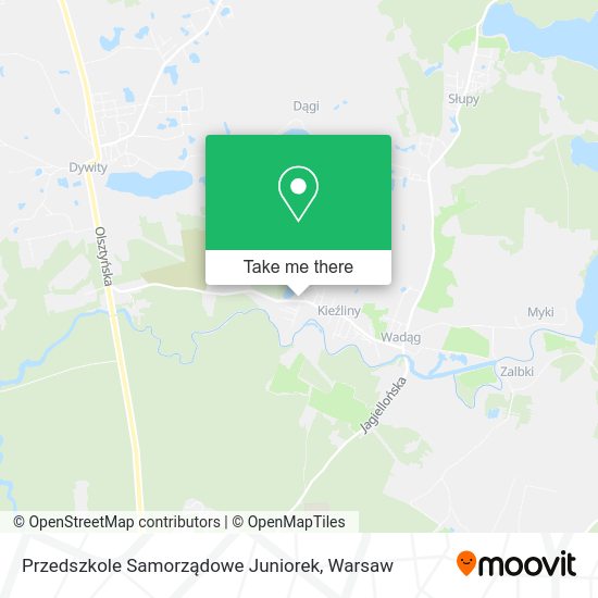 Przedszkole Samorządowe Juniorek map