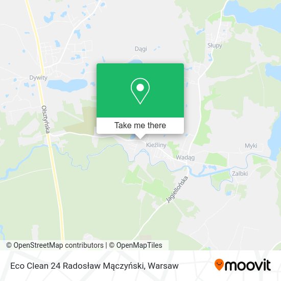 Eco Clean 24 Radosław Mączyński map