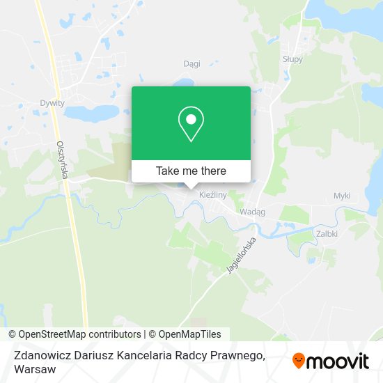 Zdanowicz Dariusz Kancelaria Radcy Prawnego map