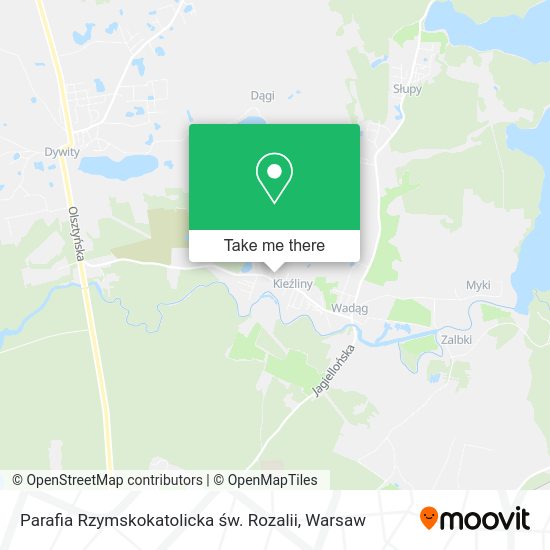 Parafia Rzymskokatolicka św. Rozalii map