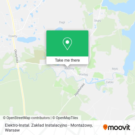 Elektro-Instal. Zakład Instalacyjno - Montażowy map