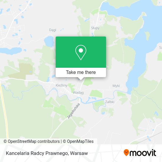 Kancelaria Radcy Prawnego map