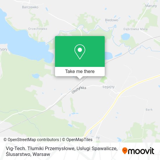 Vig-Tech. Tłumiki Przemysłowe, Usługi Spawalicze, Ślusarstwo map