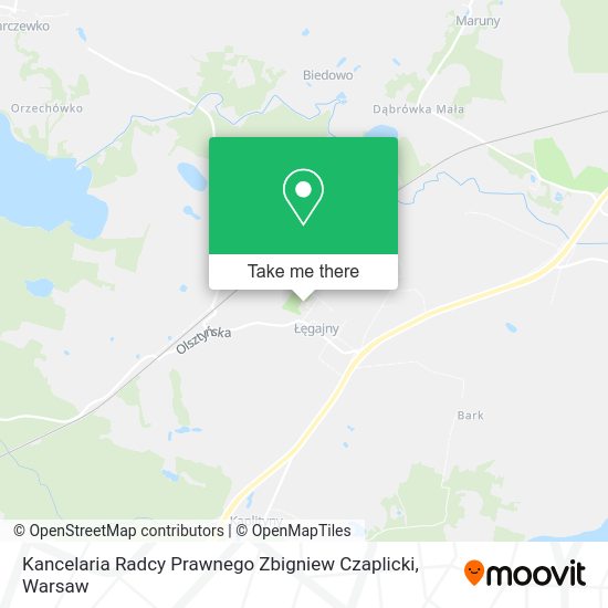 Kancelaria Radcy Prawnego Zbigniew Czaplicki map