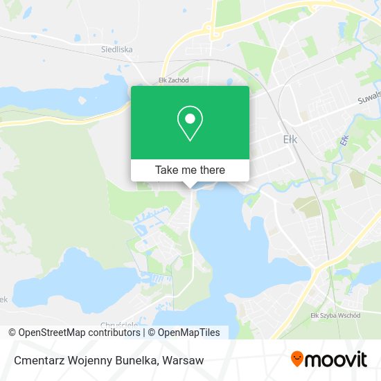 Cmentarz Wojenny Bunelka map