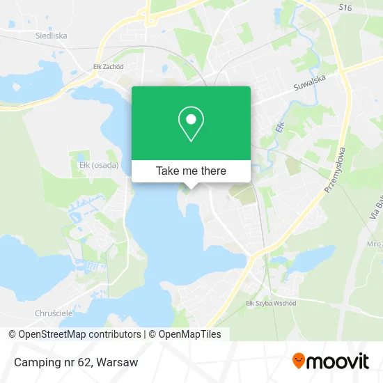 Карта Camping nr 62