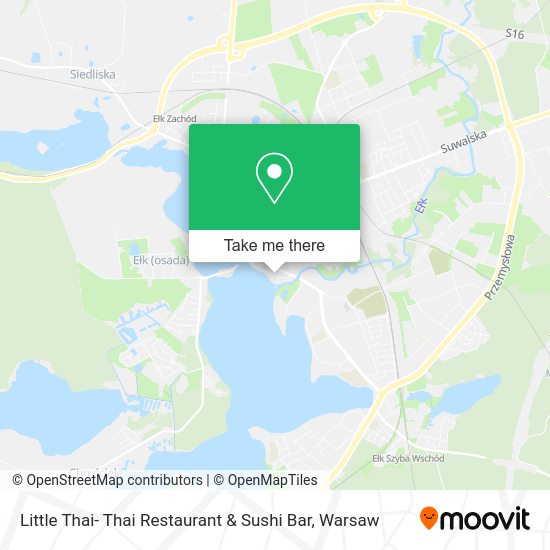 Little Thai- Thai Restaurant & Sushi Bar map