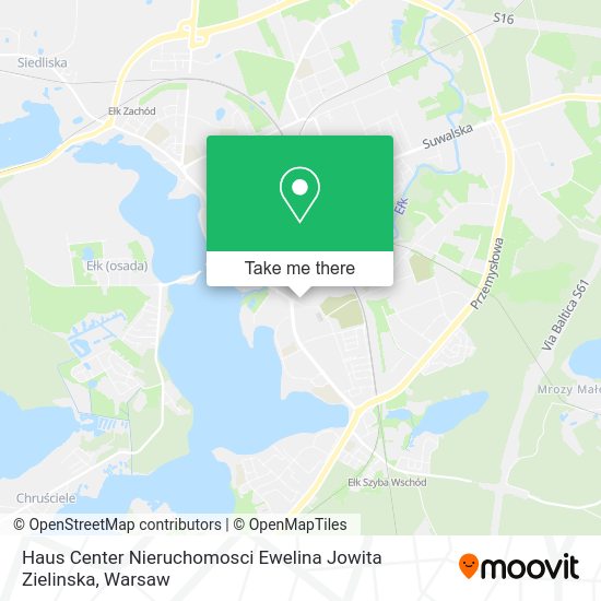 Haus Center Nieruchomosci Ewelina Jowita Zielinska map