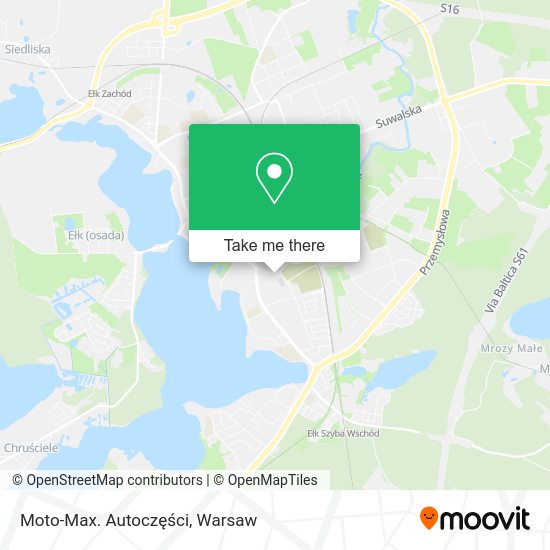 Moto-Max. Autoczęści map