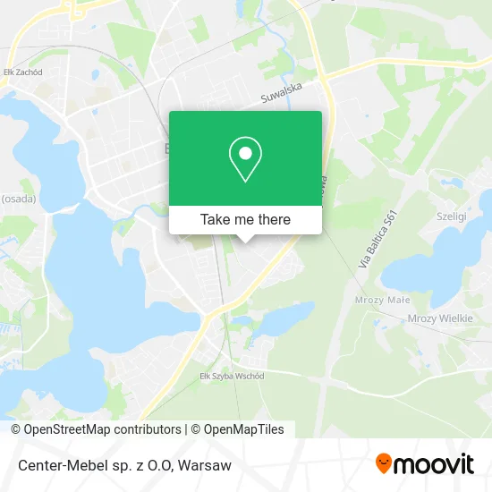 Карта Center-Mebel sp. z O.O