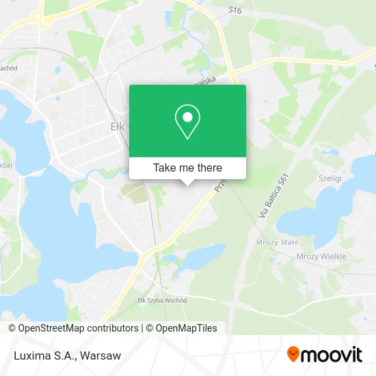 Карта Luxima S.A.