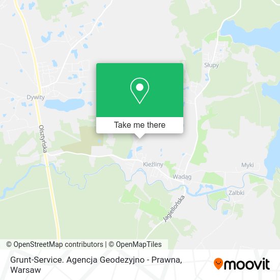 Grunt-Service. Agencja Geodezyjno - Prawna map