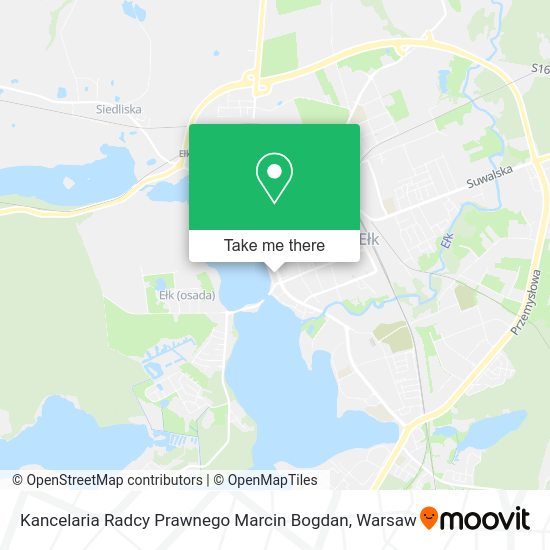 Kancelaria Radcy Prawnego Marcin Bogdan map