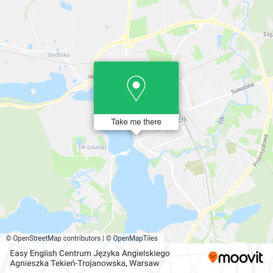 Easy English Centrum Języka Angielskiego Agnieszka Tekień-Trojanowska map