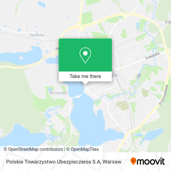 Polskie Towarzystwo Ubezpieczenia S.A map