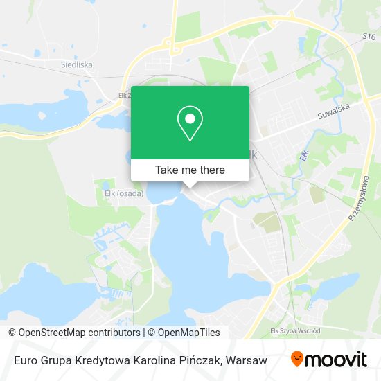 Euro Grupa Kredytowa Karolina Pińczak map