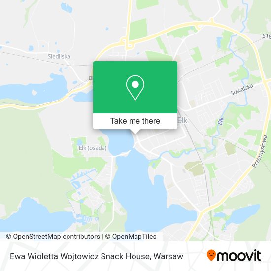 Ewa Wioletta Wojtowicz Snack House map