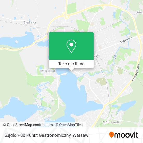 Żądło Pub Punkt Gastronomiczny map