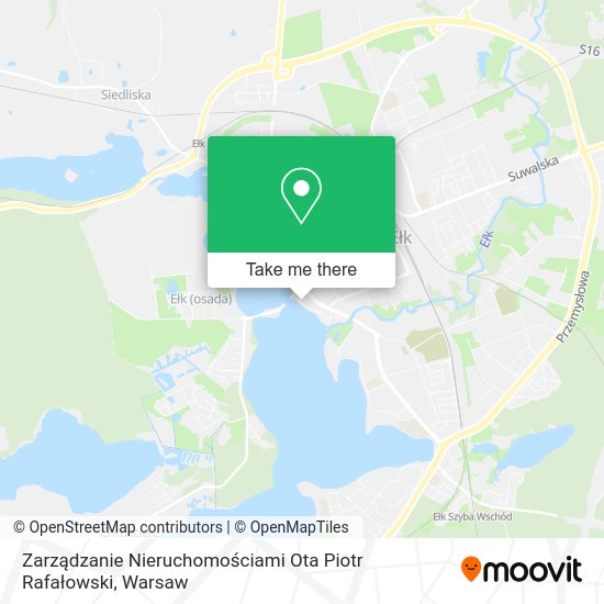 Zarządzanie Nieruchomościami Ota Piotr Rafałowski map