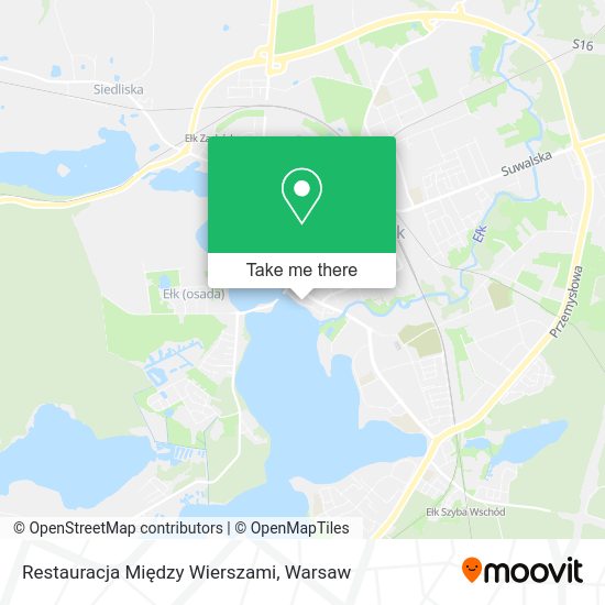 Restauracja Między Wierszami map