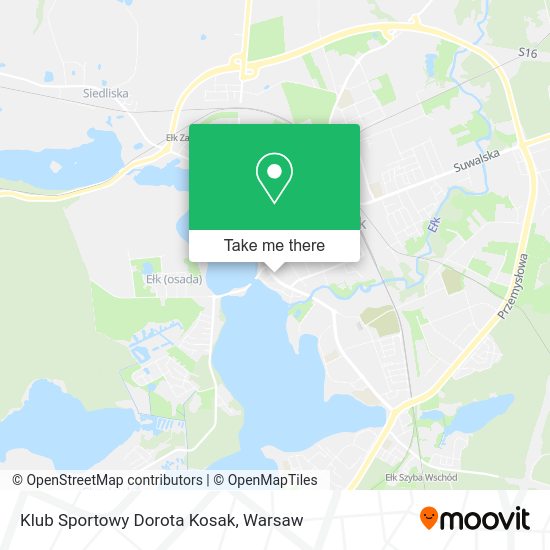 Klub Sportowy Dorota Kosak map