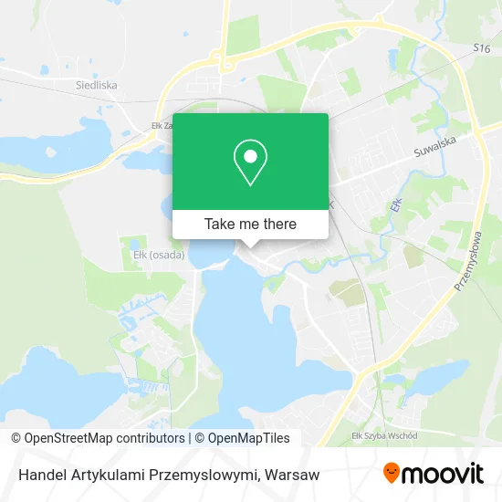 Карта Handel Artykulami Przemyslowymi