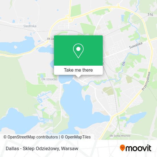 Dallas - Sklep Odzieżowy map