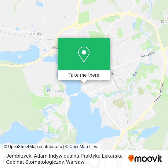 Jembrzycki Adam Indywidualna Praktyka Lekarska Gabinet Stomatologiczny map