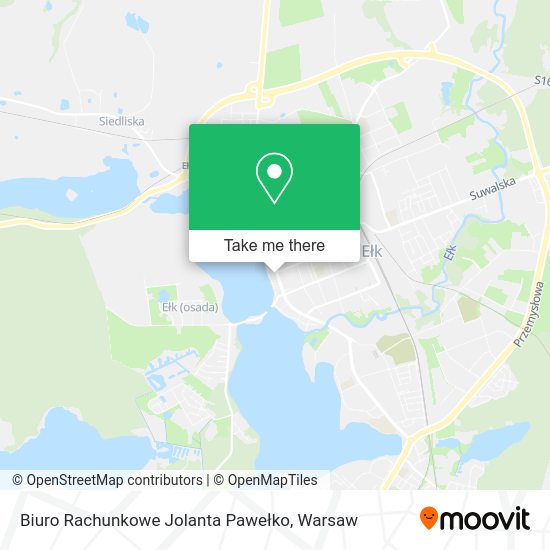 Biuro Rachunkowe Jolanta Pawełko map