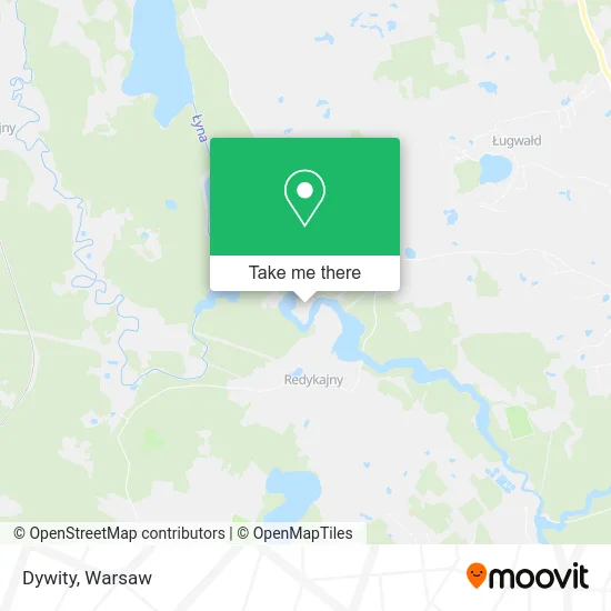 Карта Dywity