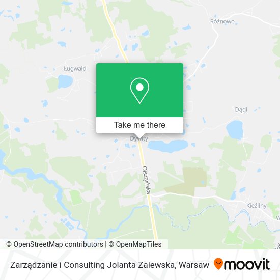 Карта Zarządzanie i Consulting Jolanta Zalewska