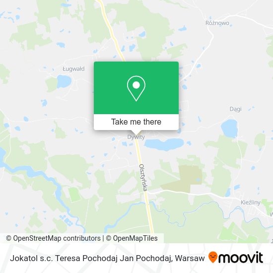 Jokatol s.c. Teresa Pochodaj Jan Pochodaj map