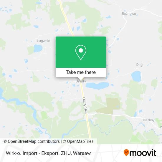 Карта Wirk-o. Import - Eksport. ZHU