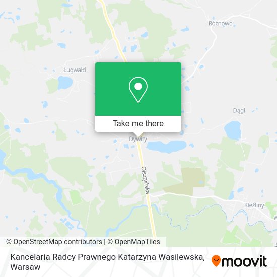 Kancelaria Radcy Prawnego Katarzyna Wasilewska map