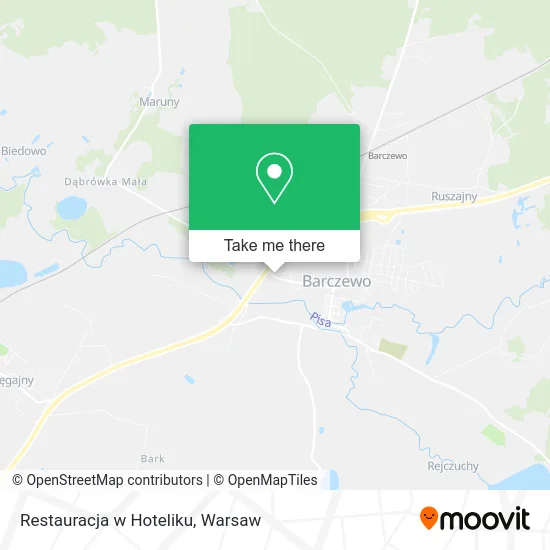 Restauracja w Hoteliku map