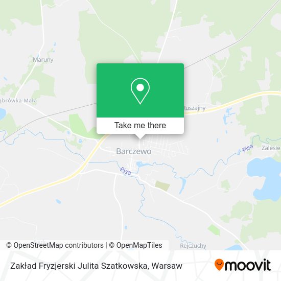 Zakład Fryzjerski Julita Szatkowska map