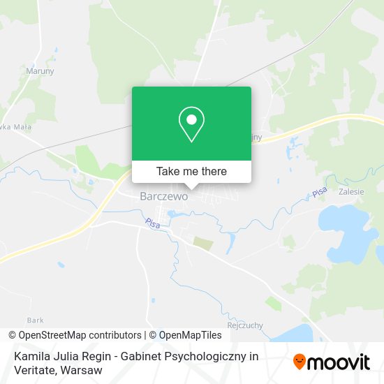 Kamila Julia Regin - Gabinet Psychologiczny in Veritate map