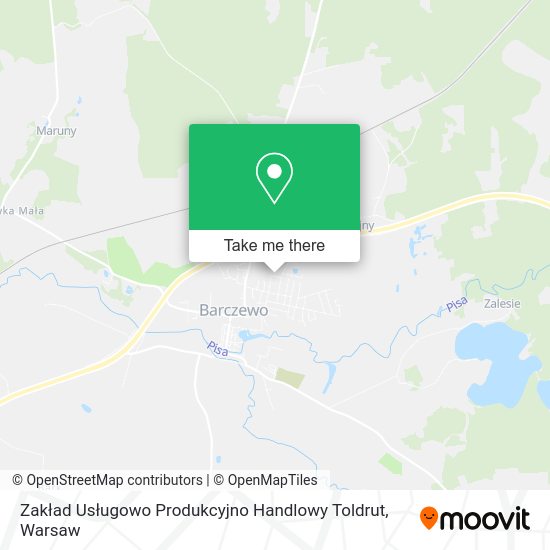 Zakład Usługowo Produkcyjno Handlowy Toldrut map