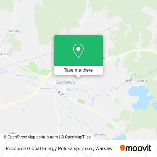Карта Resource Global Energy Polska sp. z o.o.