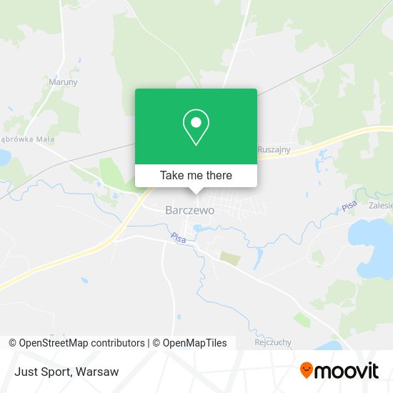 Just Sport map