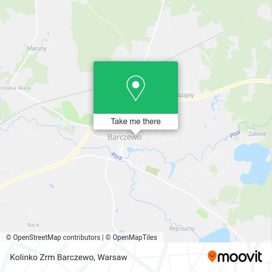 Kolinko Zrm Barczewo map