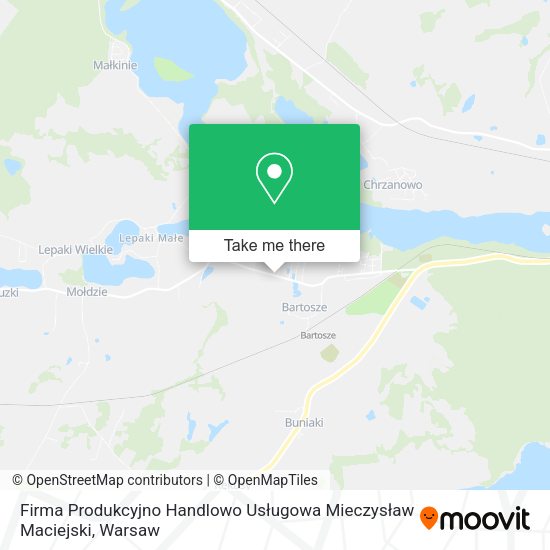 Firma Produkcyjno Handlowo Usługowa Mieczysław Maciejski map