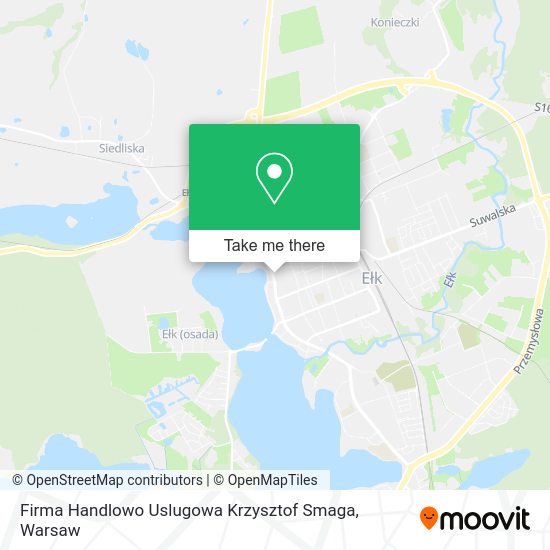 Firma Handlowo Uslugowa Krzysztof Smaga map